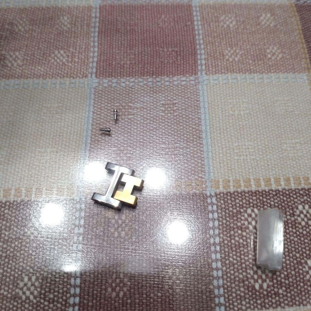 HERMES 腕時計 シルバー/ゴールド箱付き　電池切れ