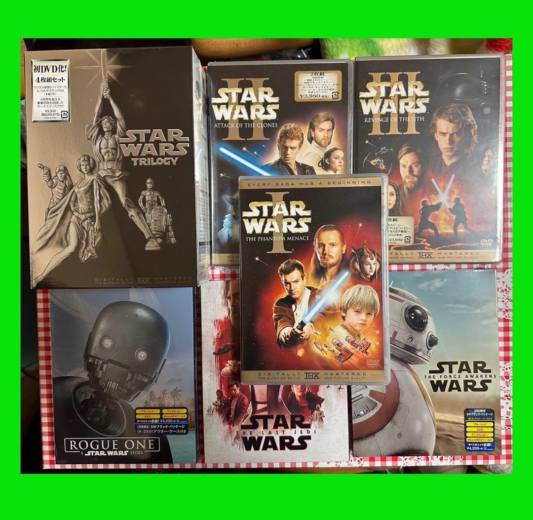 【新品未使用品】スター・ウォーズ DVD・ Blu-rayセット＋プレゼント