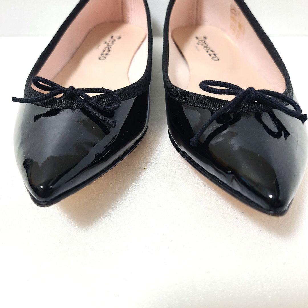 【極美品】レペット ブリジット パテントレザー バレエシューズ