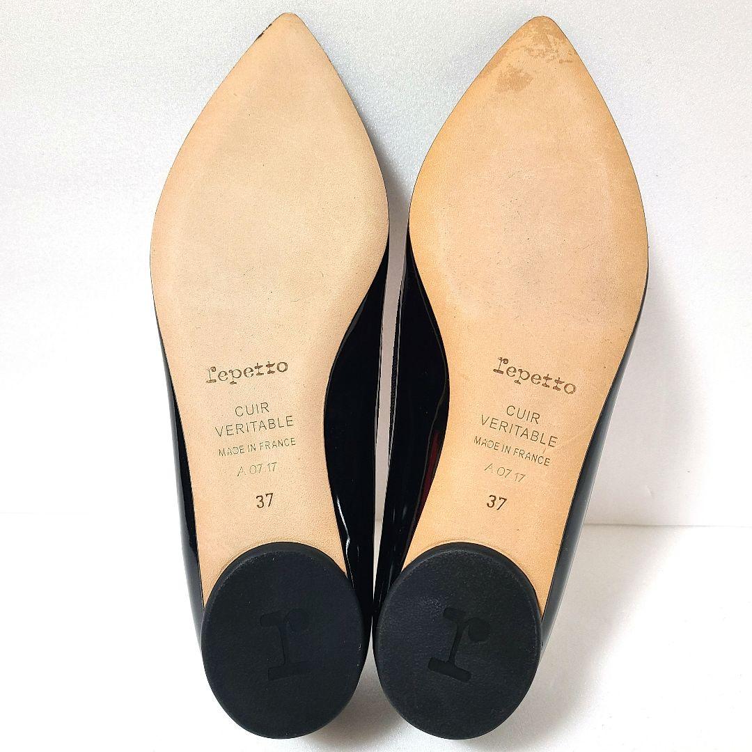 【極美品】レペット ブリジット パテントレザー バレエシューズ
