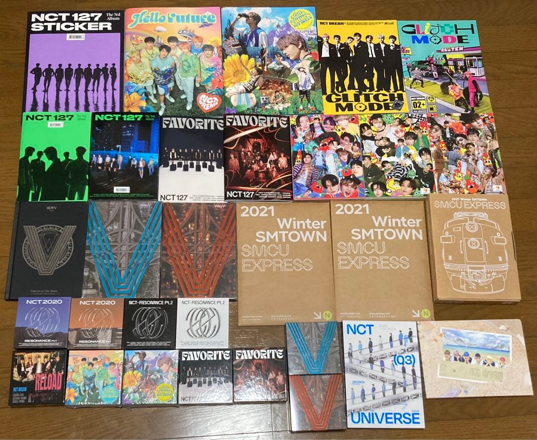 NCT 127 DREAM WayV アルバム キノ まとめ売り 31点