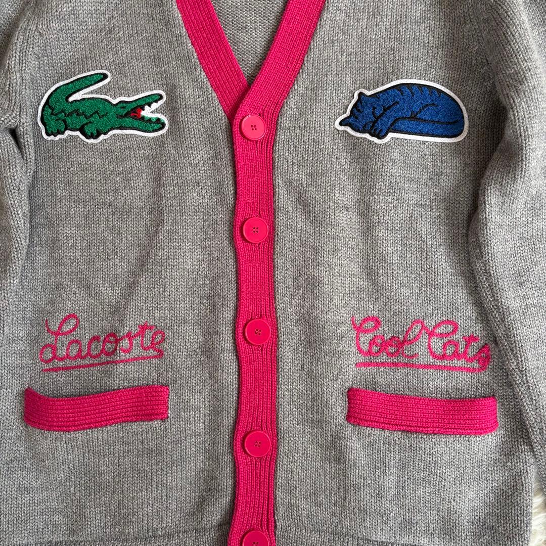LACOSTE L!VE Cool Cats ラコステ　カーディガン　Mサイズ