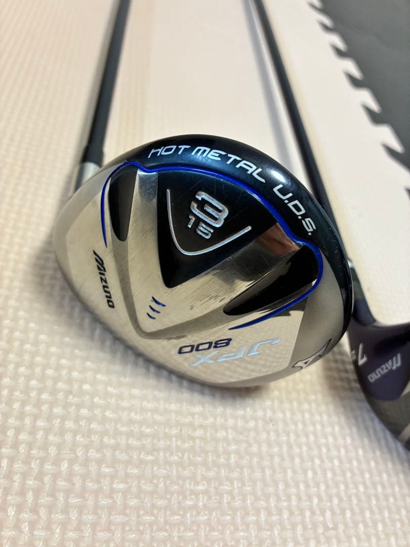 美品 ミズノ ドライバー ウッド 3本セット 1w 3w 7w jpx