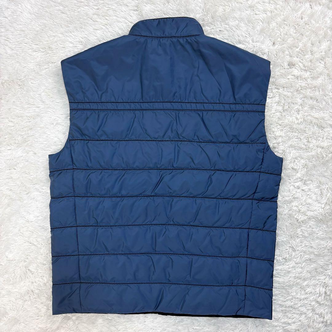 323【美品】プラダ‪☆三角プレートロゴ入りダウンベスト 希少カラー 即完売