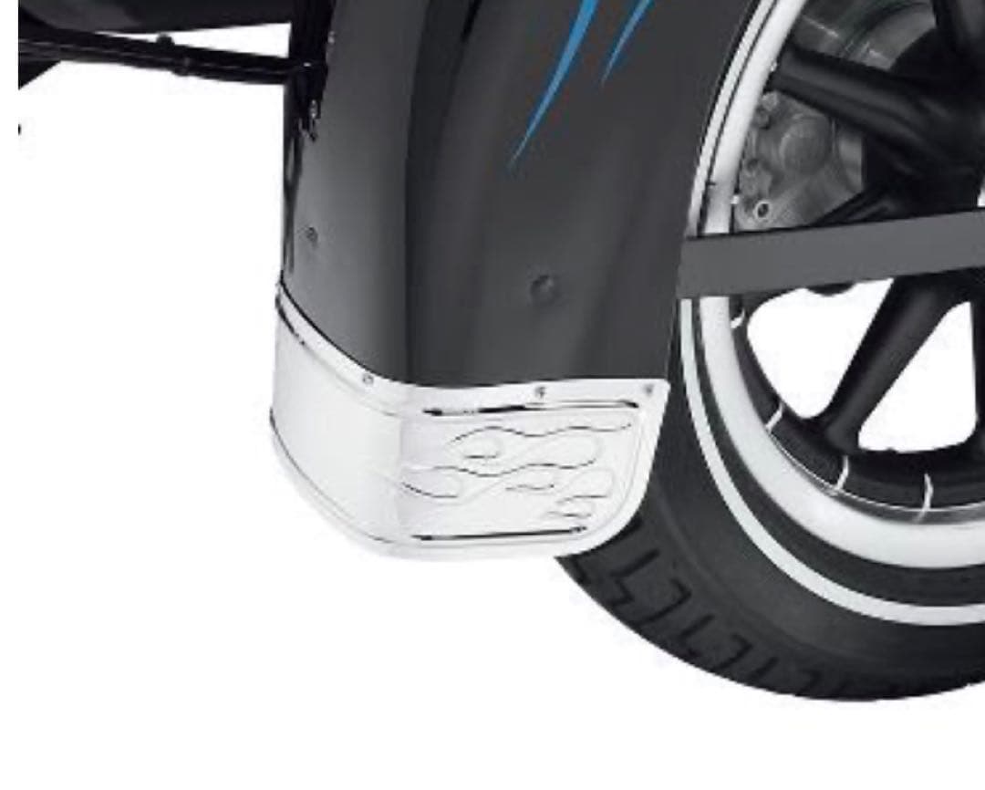 新品　ハーレー純正　フレイム　フェンダースカート　ツーリング　FLST