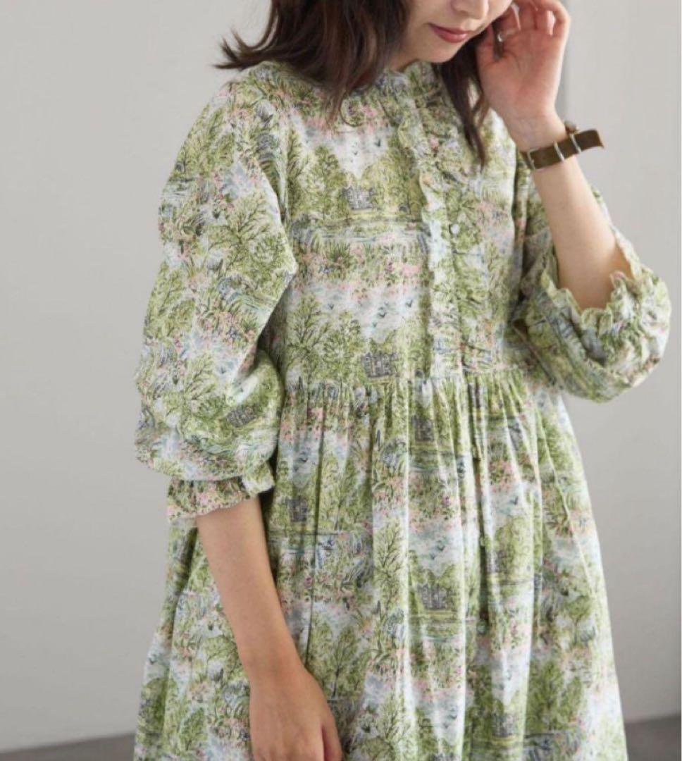 ツハルバイサマンサモスモス　リバティ　Glencot House ワンピース