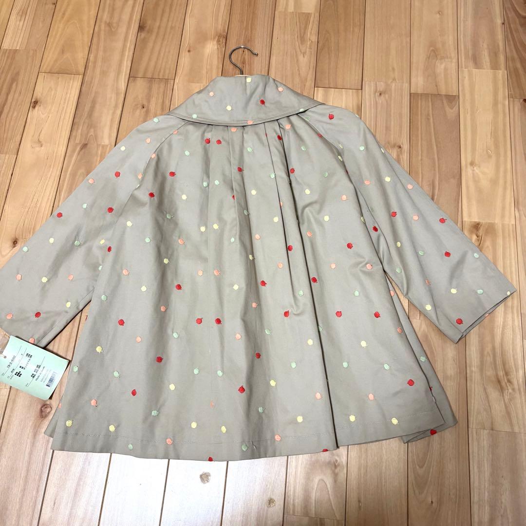 未使用！タグ付き nesessaire ネセセア ドット トレンチコート
