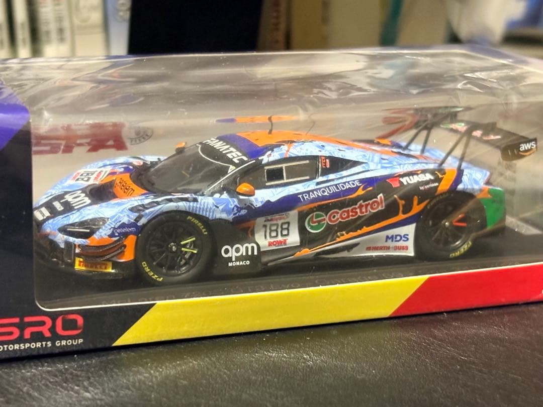 1/43 マクラーレン720S GT3 エボ #188 スパ24時間　2024