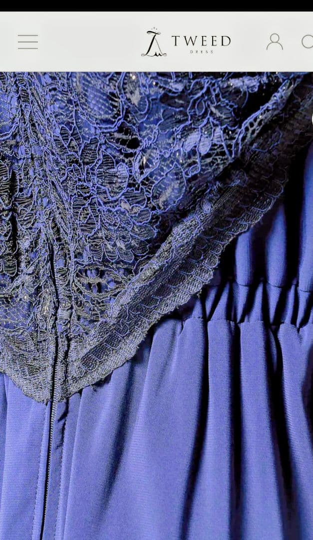 TWEED マザードレス（バック・ヘアアクセサリー付き）