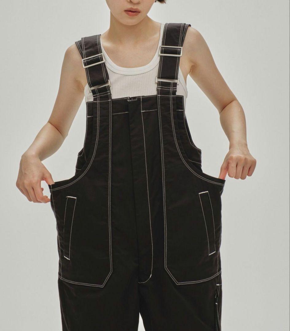 サロペット・オーバーオール・オールインワン todayful frontzip cotton salopette