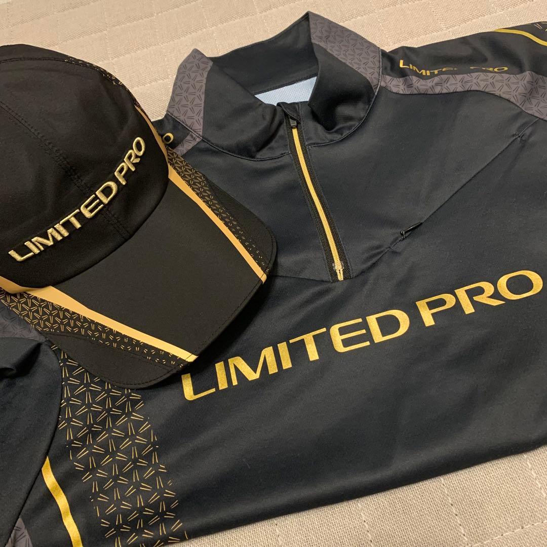 シマノSHIMANOリミテッドプロLIMITEDPROキャップハーフジップシャツ