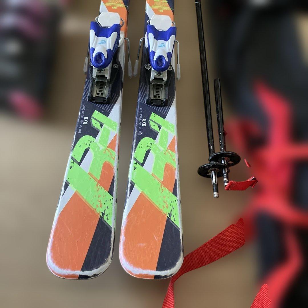 【即購入不可】ジュニア　スキー　一式セット　ケース付