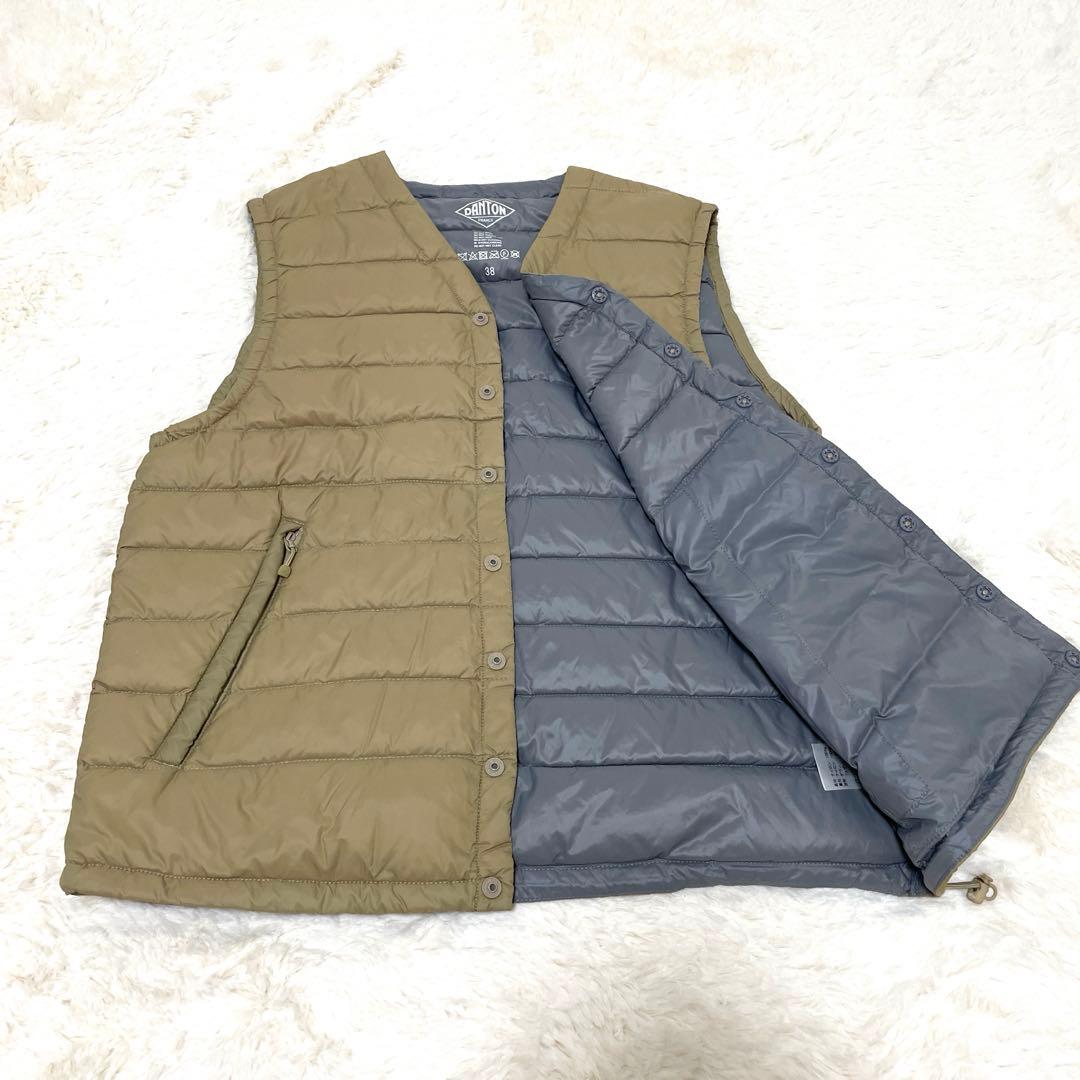 DANTON(ダントン) インナーダウンベスト Vネック（品番 JD-8750）