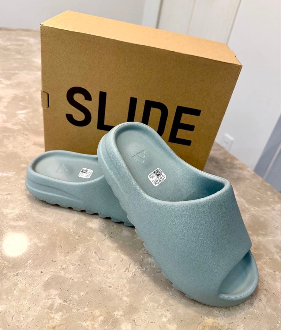 靴 adidas YEEZY SLIDE SALT 27.5cm