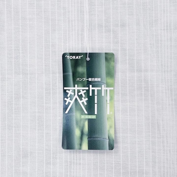 新品　未使用品　東レ　洗える長襦袢　さらら　爽竹　セオα　紗　反物　日本製　襦袢