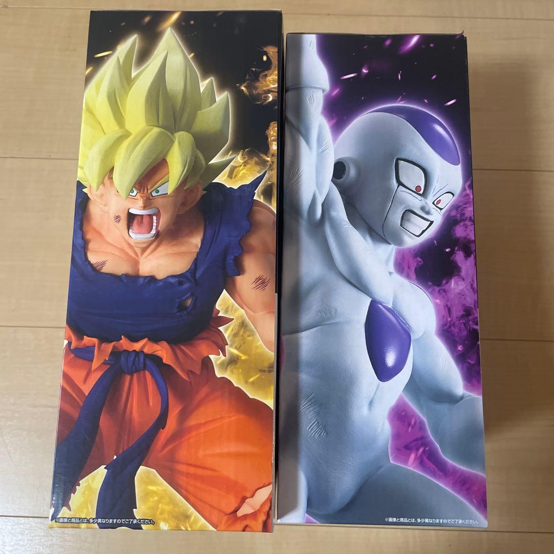 ドラゴンボール一番くじ　B賞　フリーザC賞　超サイヤ人孫悟空　フィギュア