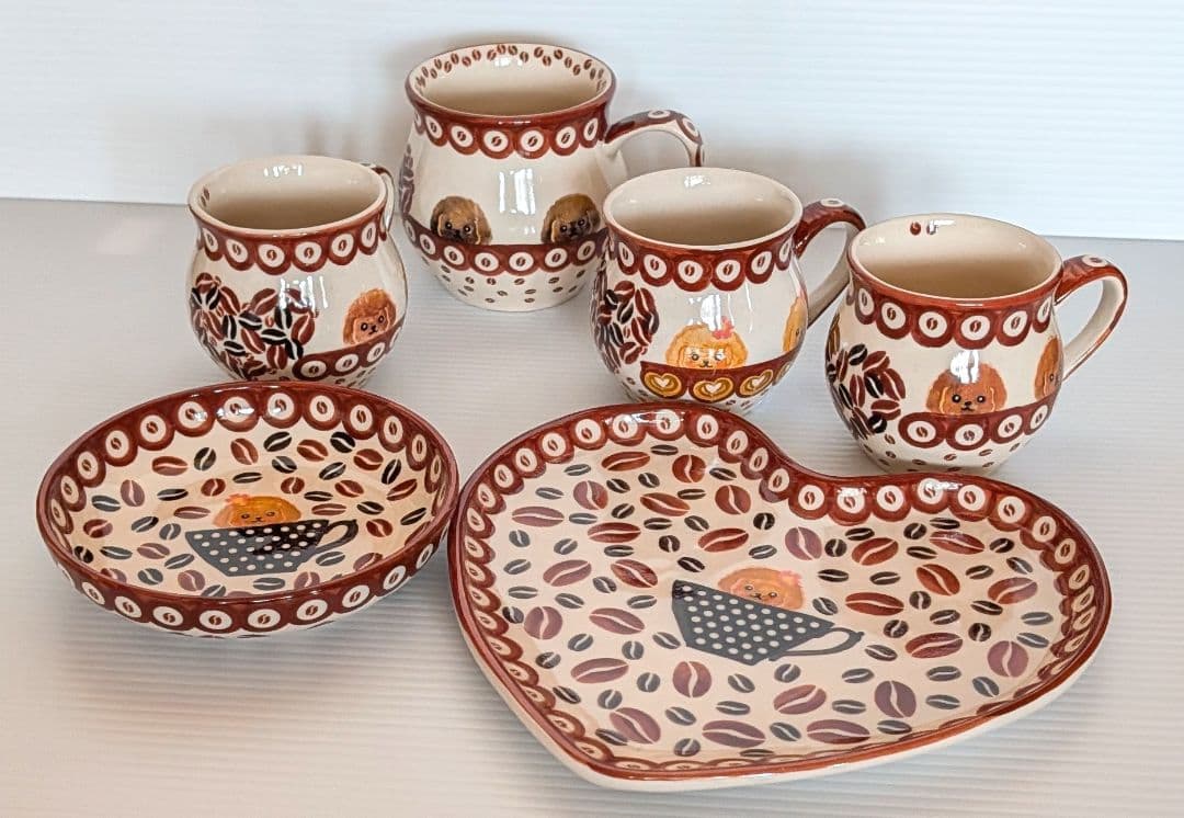 ポーリッシュポタリー フェニックス プードルセット♡ᐝ‴