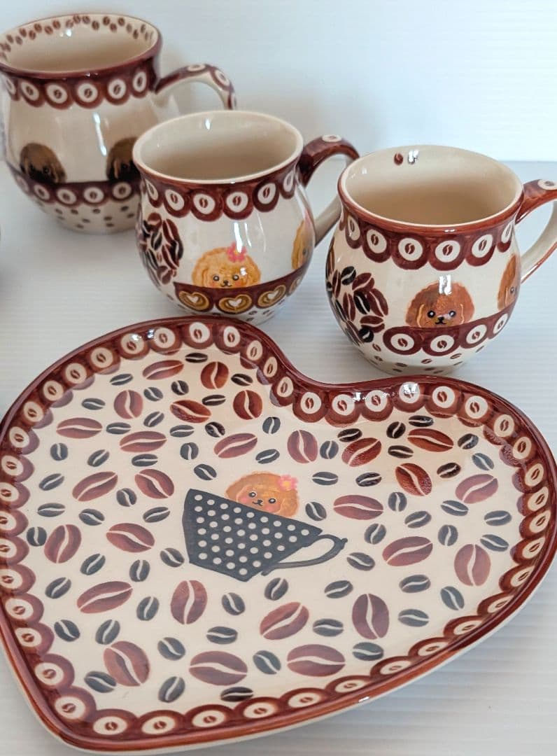 ポーリッシュポタリー フェニックス プードルセット♡ᐝ‴