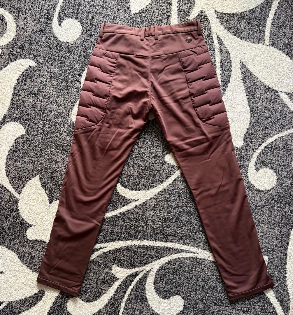 DESCENTE GOLF メンズパンツ M ブラウン