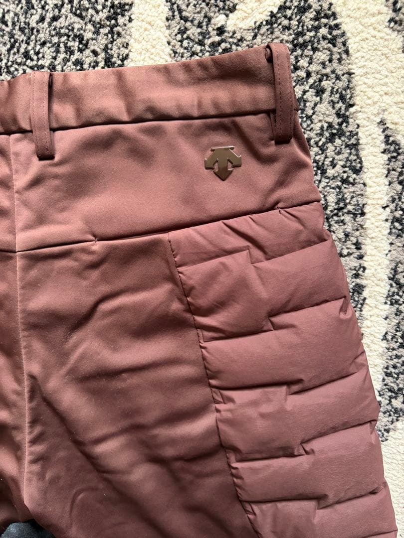 DESCENTE GOLF メンズパンツ M ブラウン