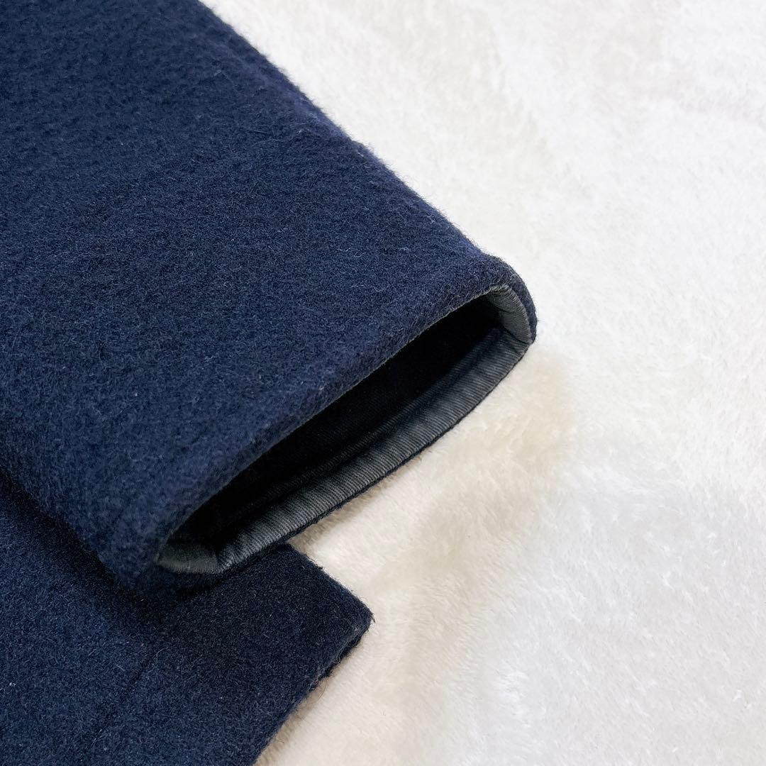 ほぼ未使用✨　danton ピーコート　ウール　ネイビー　42