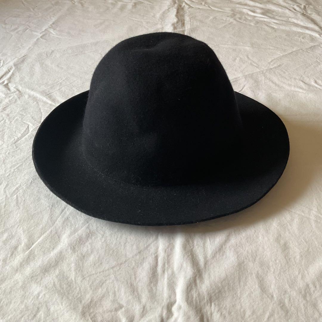 オレンジ　COMME des GARCONS SHIRT 帽子