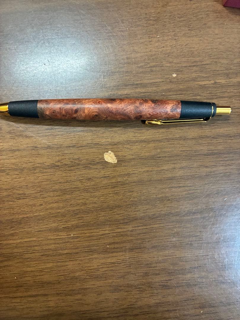 ボナンペン本花梨瘤シャープペンシル　検索用野原工芸　工房楔