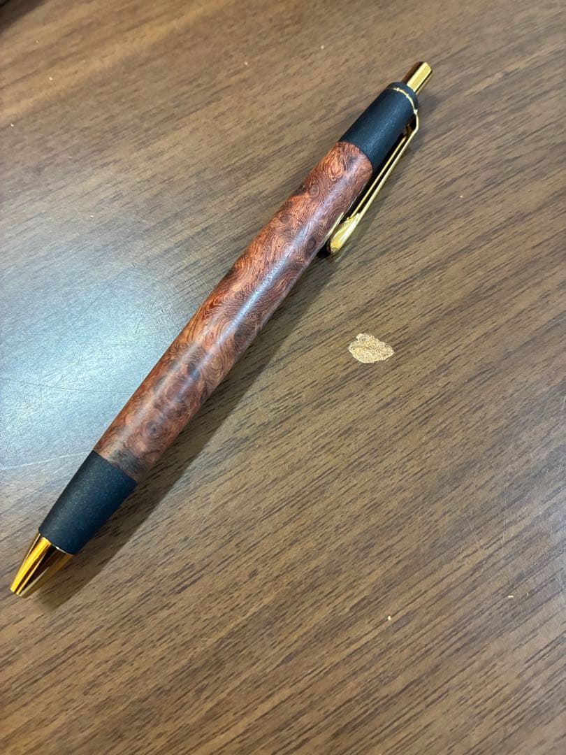 ボナンペン本花梨瘤シャープペンシル　検索用野原工芸　工房楔