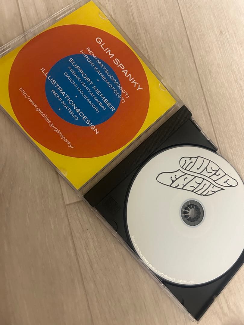 GLIM SPANKY 自主制作盤CD MUSIC FREAK