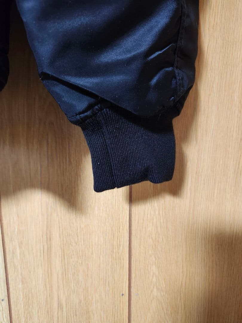 デ*ム様 A Bathing Ape MA-1ジャケット XL ブラック