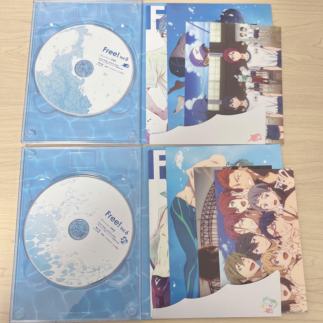 Free! Blu-Ray 公式ファンブック クリアファイルセット