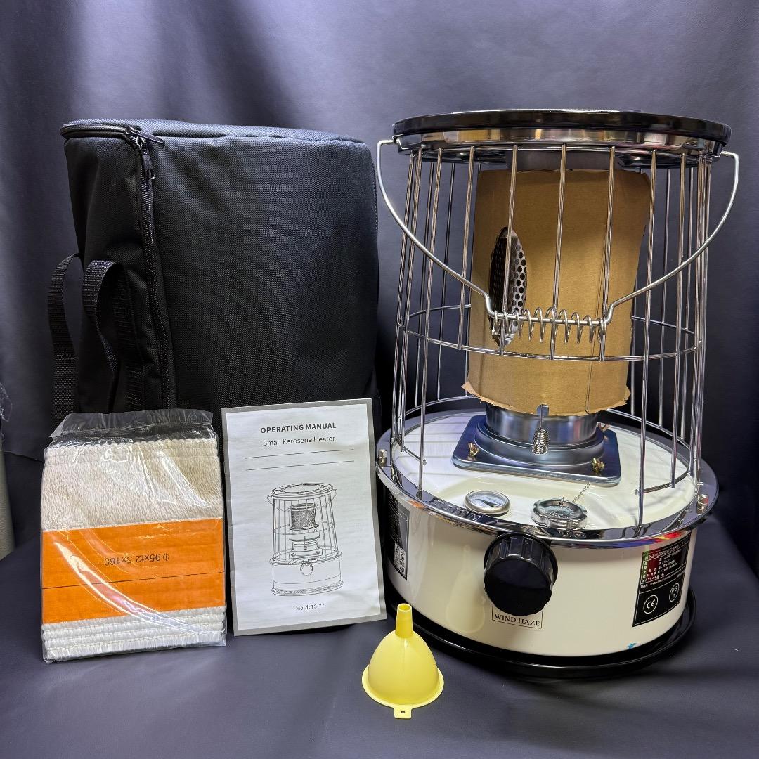 ◉※後1002 未使用保管品 WIND HAZE 石油ストーブ TS-77