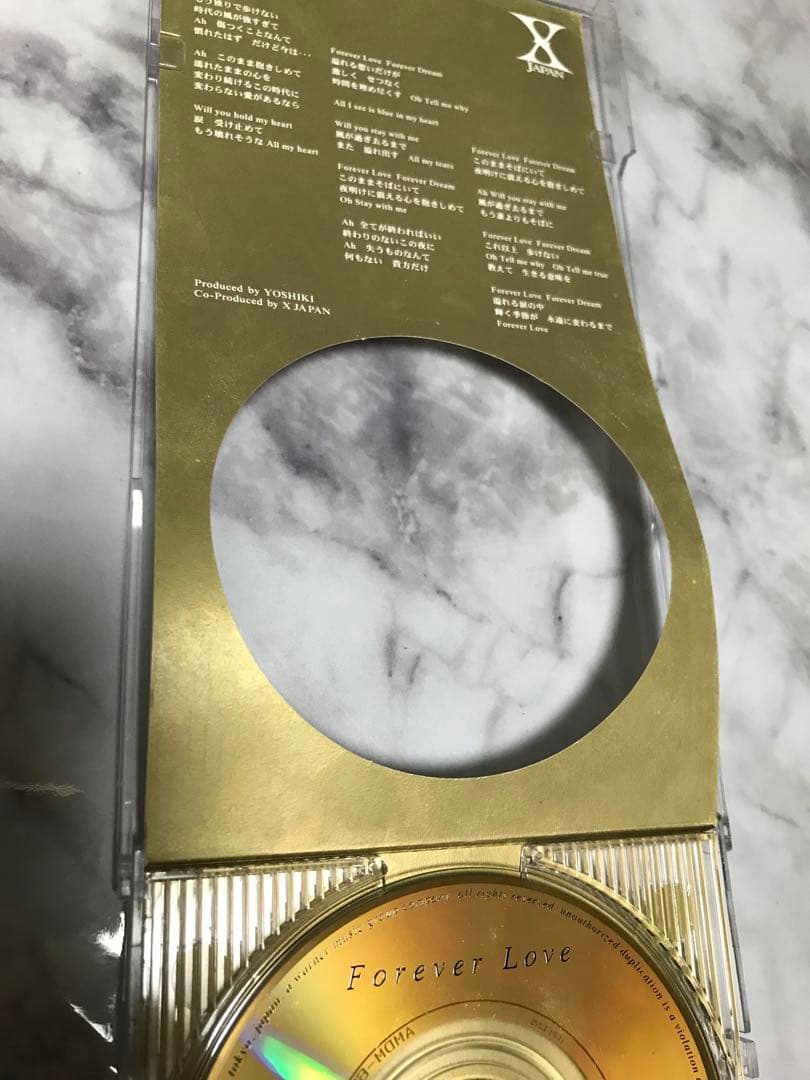【激レア】【ゴールドディスク】【XJAPAN】Forever Love CD