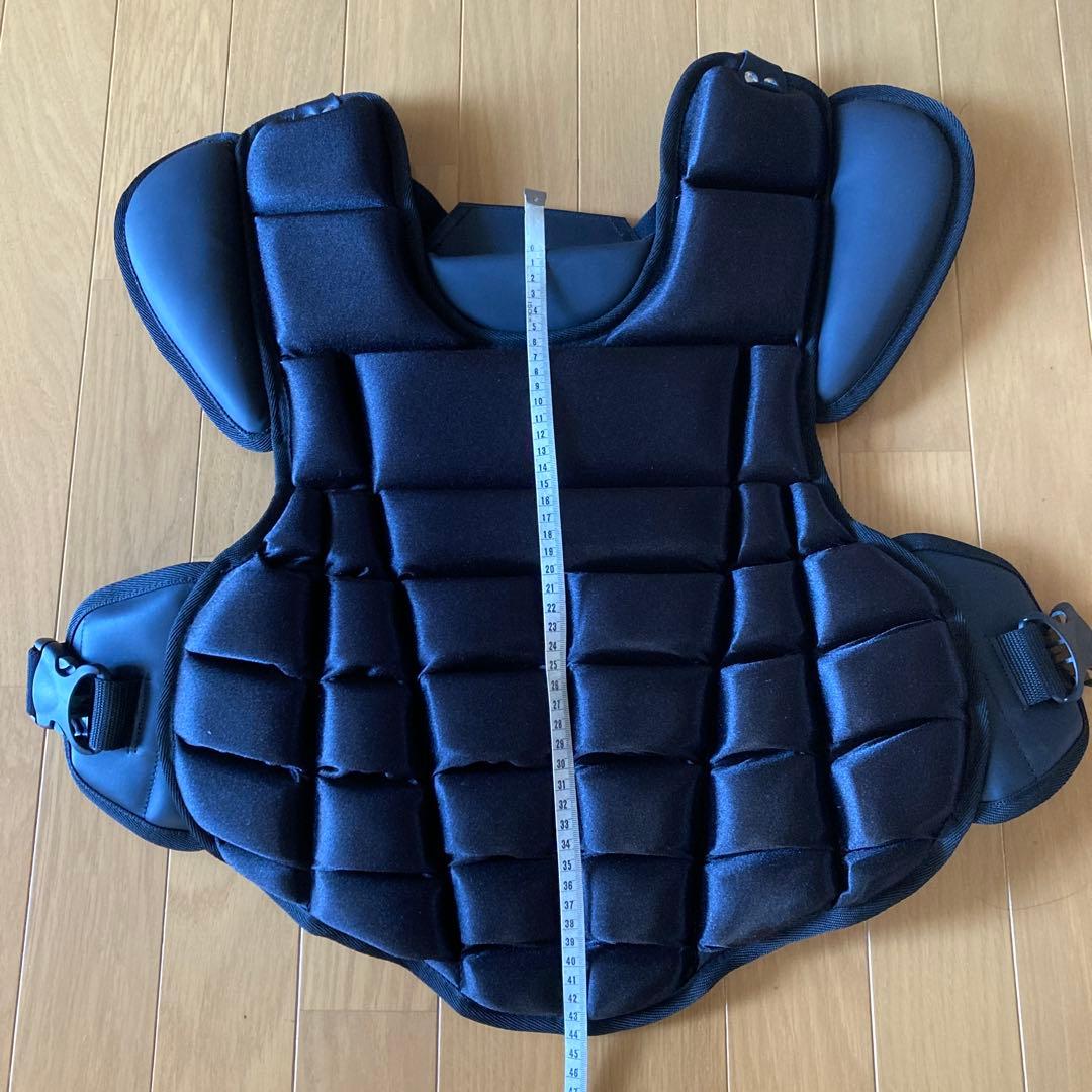 新品　野球　硬式用　キャッチャー　プロテクター　ブラック　送料無料　匿名配送