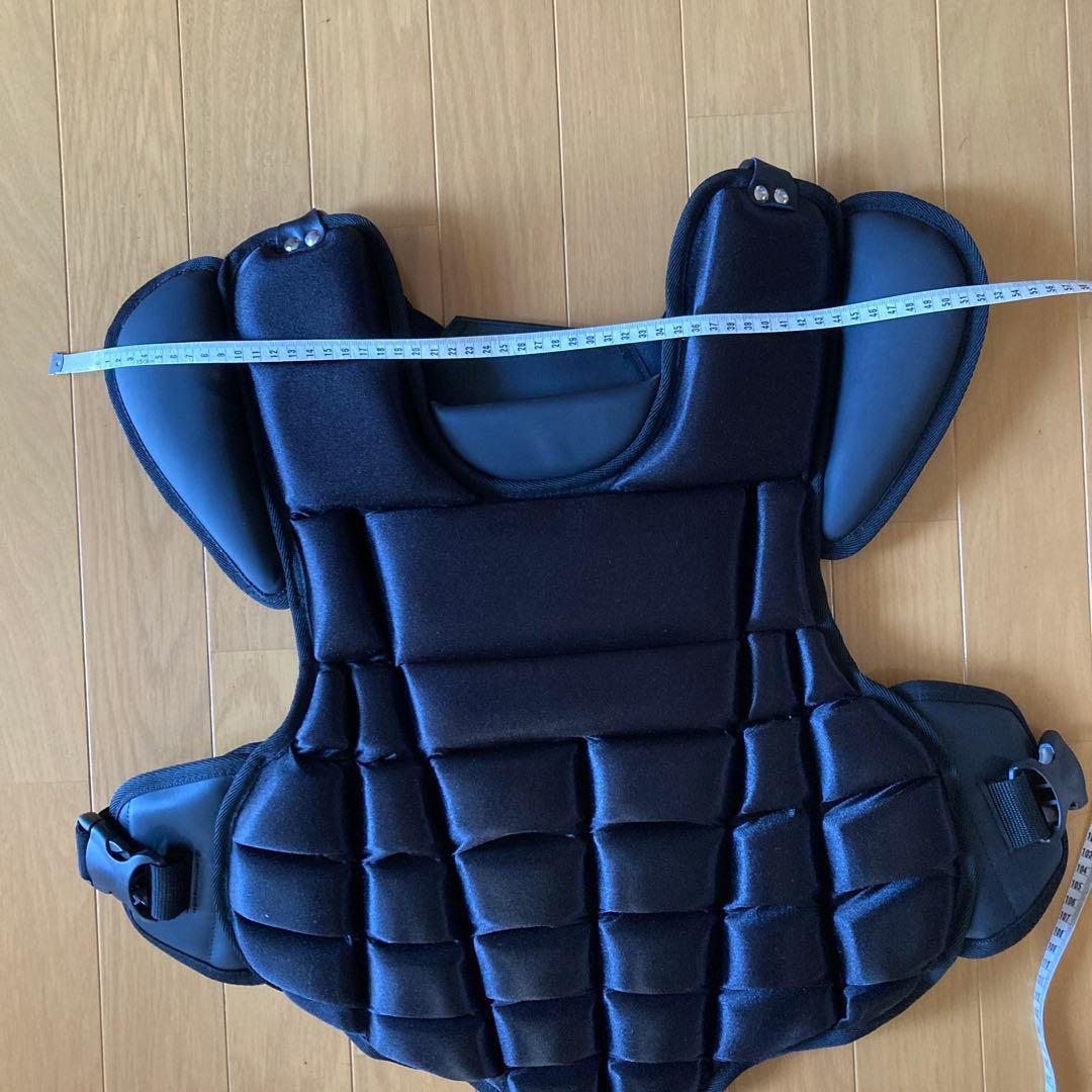 新品　野球　硬式用　キャッチャー　プロテクター　ブラック　送料無料　匿名配送