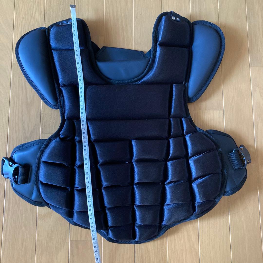新品　野球　硬式用　キャッチャー　プロテクター　ブラック　送料無料　匿名配送