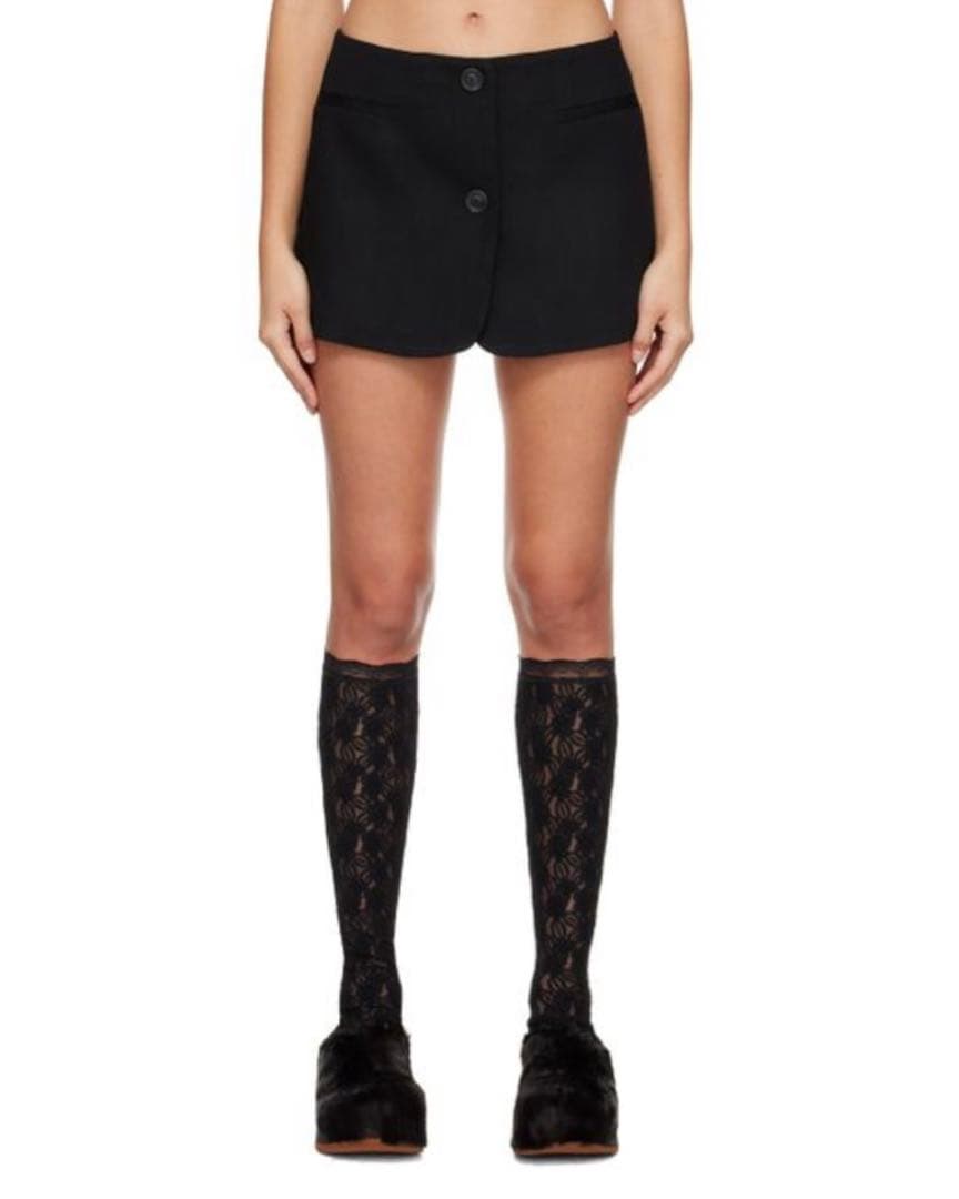 23aw新作 acne テーラード ミニ スカート