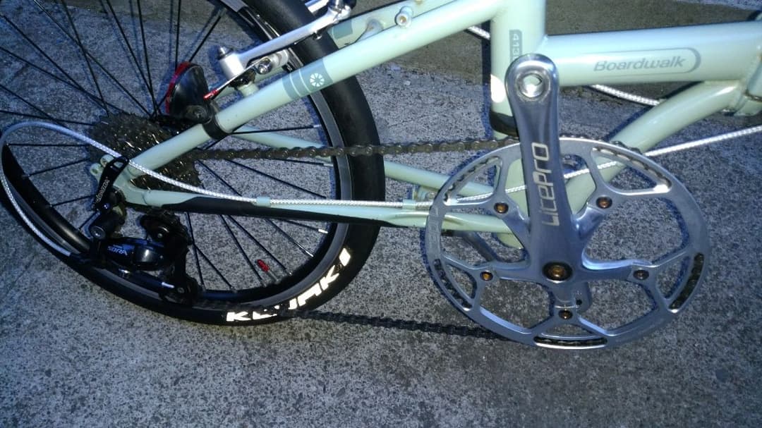 【natsu】DAHON boardwalk カスタム