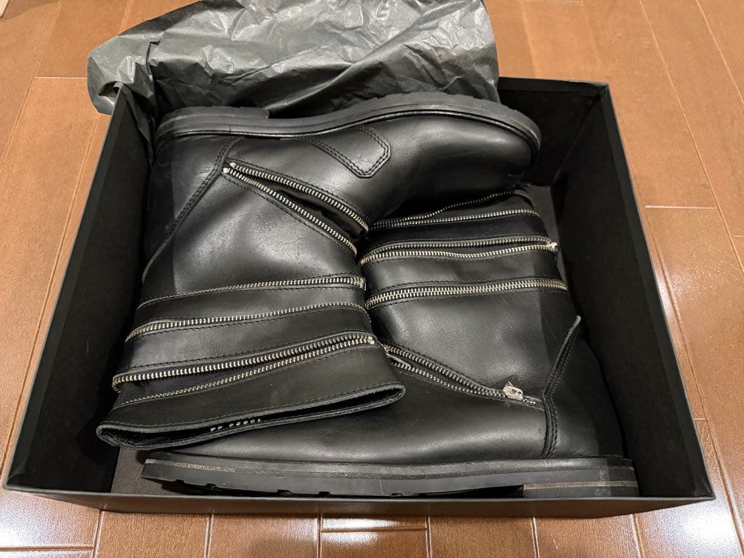 h*d様 ブラックエンジニアブーツ