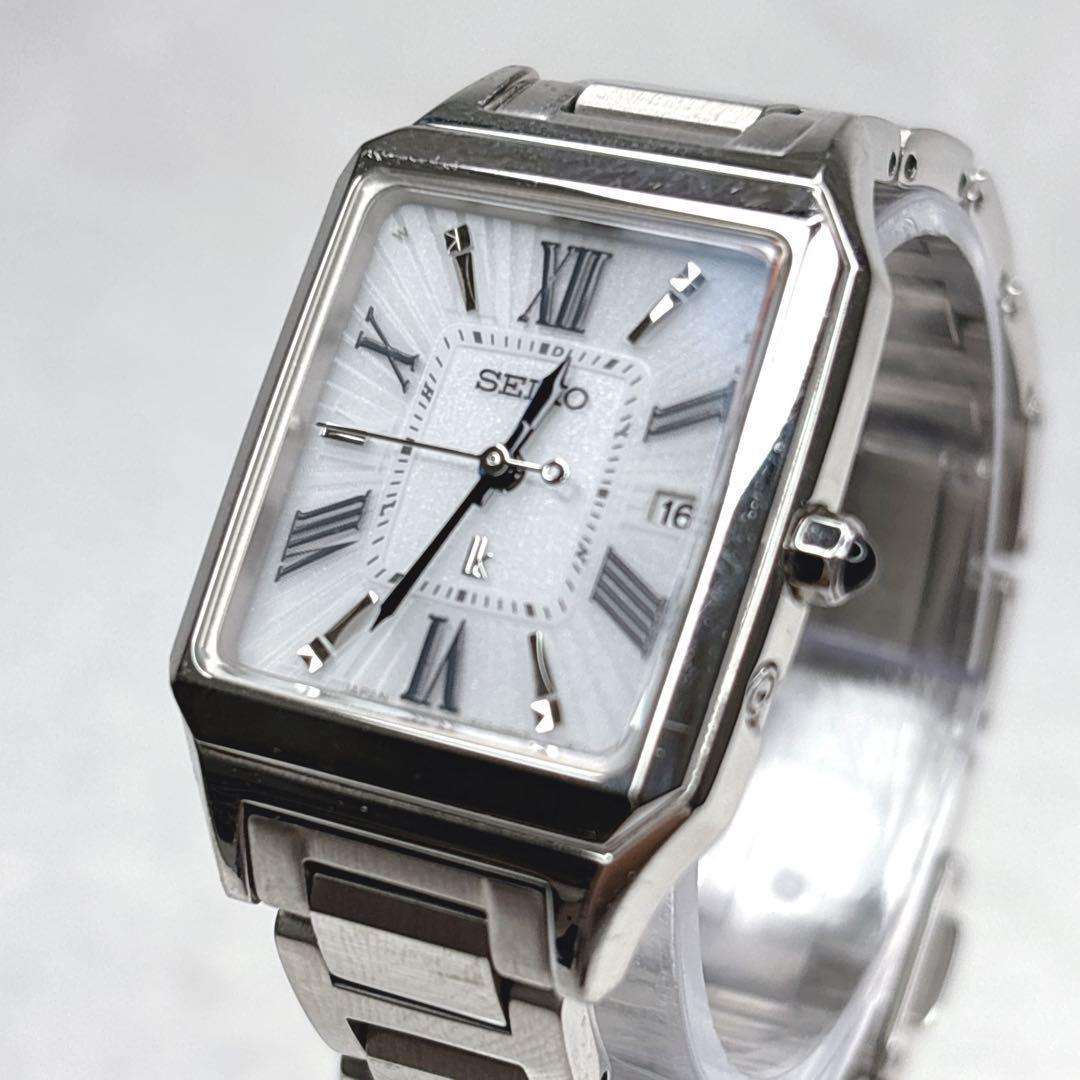 SEIKO LUKIA セイコー ルキア シルバー ソーラー 腕時計