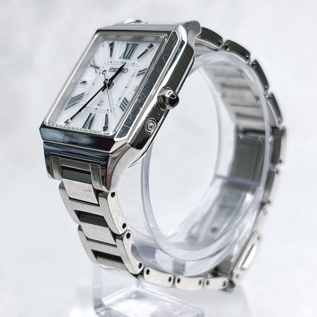 SEIKO LUKIA セイコー ルキア シルバー ソーラー 腕時計