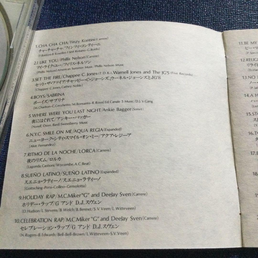 CD 青山キング&クイーン  ユーロビート　ノン・ストップ　ディスコ