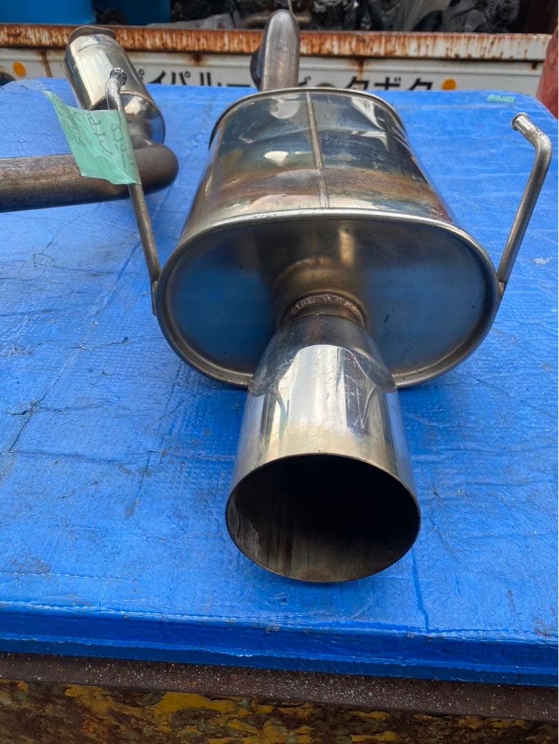 ★リアピースのみ★ホンダ　ストリーム　RN3 タナベステンレスマフラー