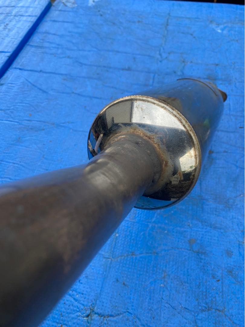 ★リアピースのみ★ホンダ　ストリーム　RN3 タナベステンレスマフラー