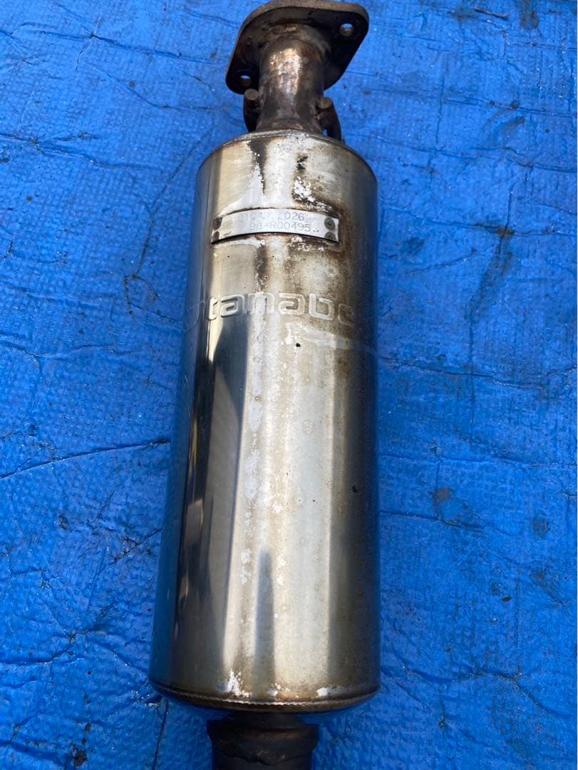 ★リアピースのみ★ホンダ　ストリーム　RN3 タナベステンレスマフラー