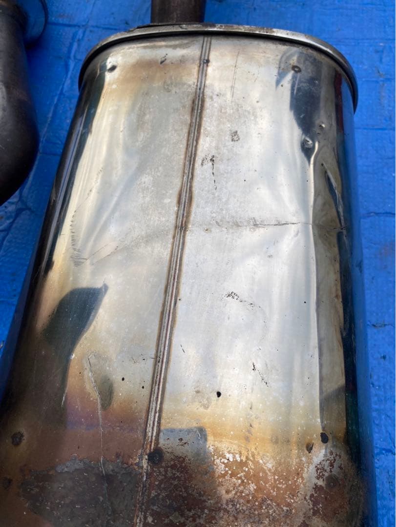 ★リアピースのみ★ホンダ　ストリーム　RN3 タナベステンレスマフラー