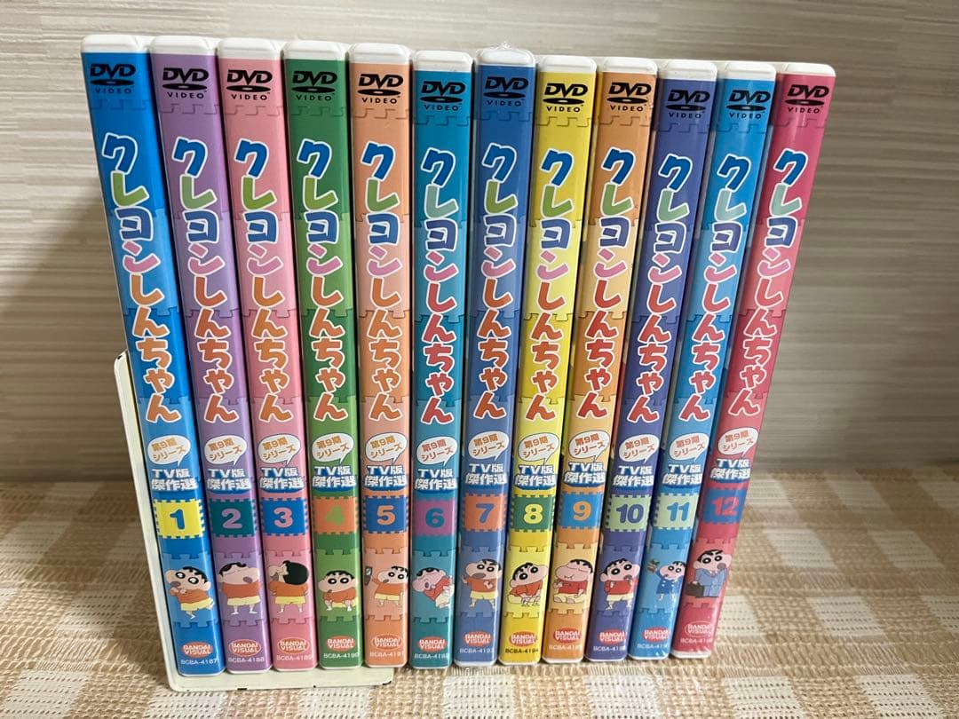 クレヨンしんちゃん TV版傑作選 第9期シリーズ 全12巻セットDVD セル版