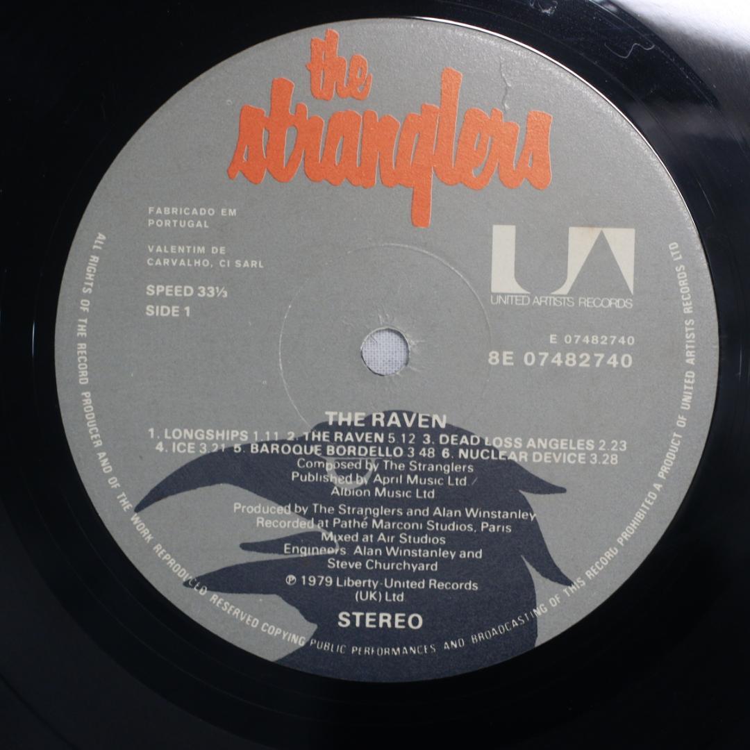 The Stranglers The Raven ポルトガル盤LP Stereo