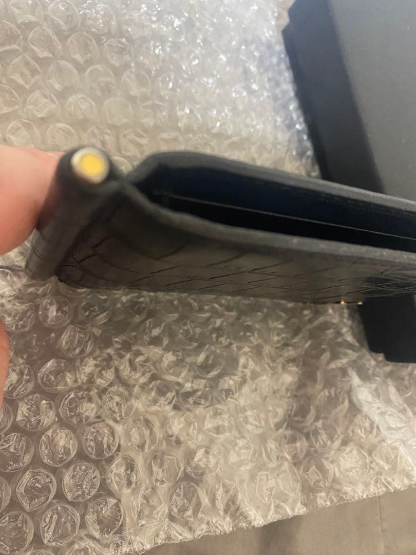 YSL クロコダイルレザー マネークリップ　サンローラン　財布