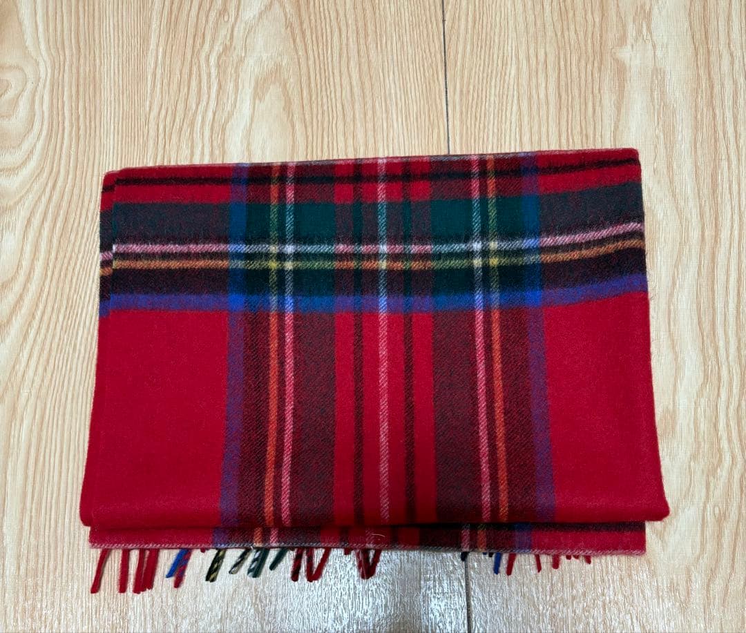 し*ま様 ジョンストンズ　大判　マフラー　スカーフ　ロイヤルスチュワート